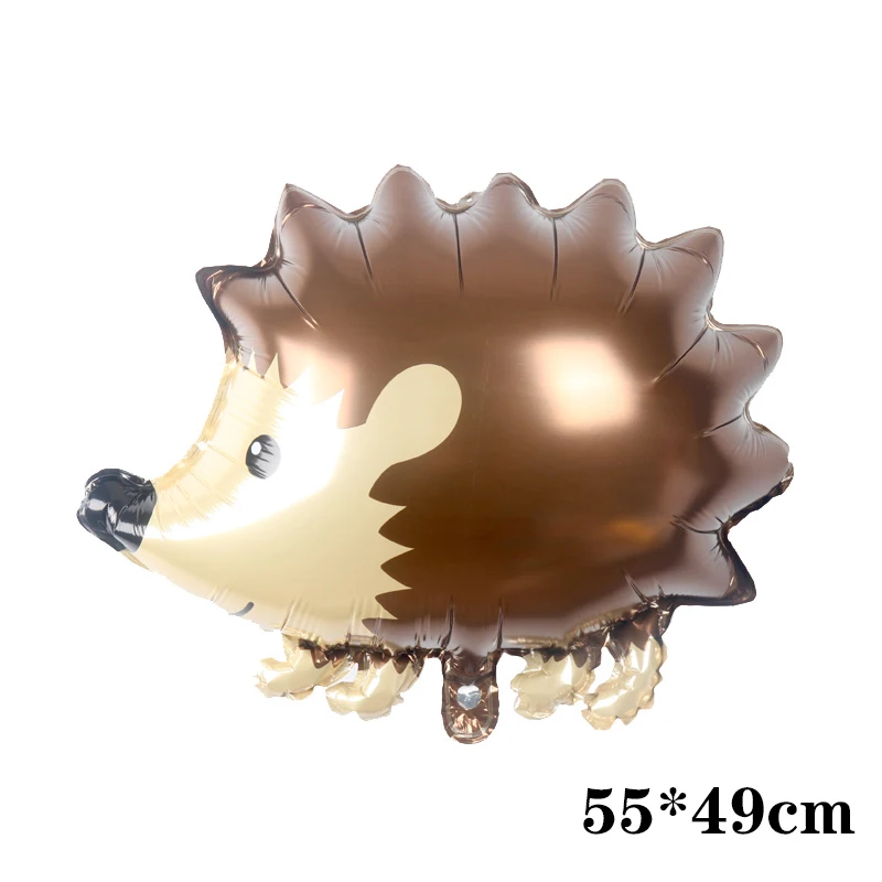 Большая Милая мультяшная животная Ежик кошка Медведь белка воздушные шары