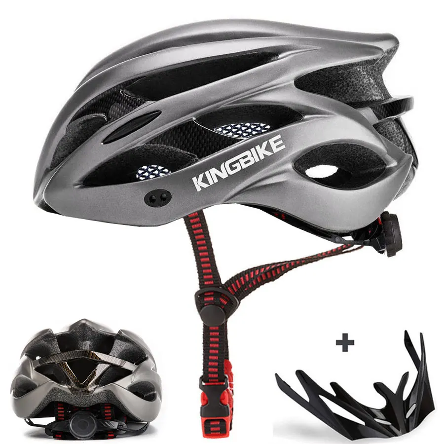 KINGBIKE мужской черный матовый велосипедный шлем MTB вниз холм велосипедный шлем сверхлегкий в форме велосипедный шлем Размер L/XL Casco Ciclismo