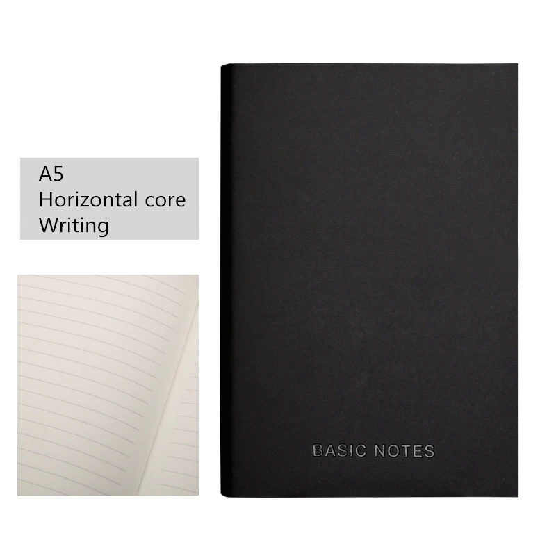 A5 черный блокнот дневник ежедневник Memos планировщик записная книжка Sketchbook с