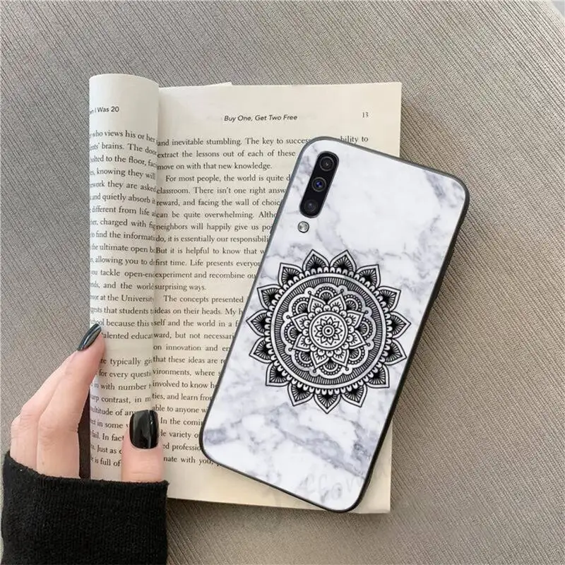 

Color mandala pattern cover Phone Case For Samsung galaxy S 9 10 20 A 10 21 30 31 40 50 51 71 s note 20 j 4 2018 plus