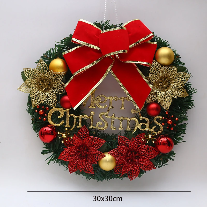 Рождественский венок искусственные сосновые конусы красные строительные