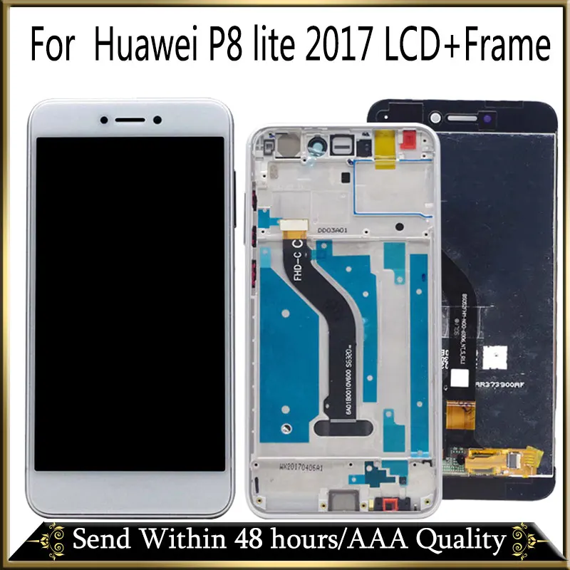 100% протестированный для Huawei P8 lite 2017 дисплей PRA-LA1 PRA-LX1 ЖК-дисплей сенсорный с