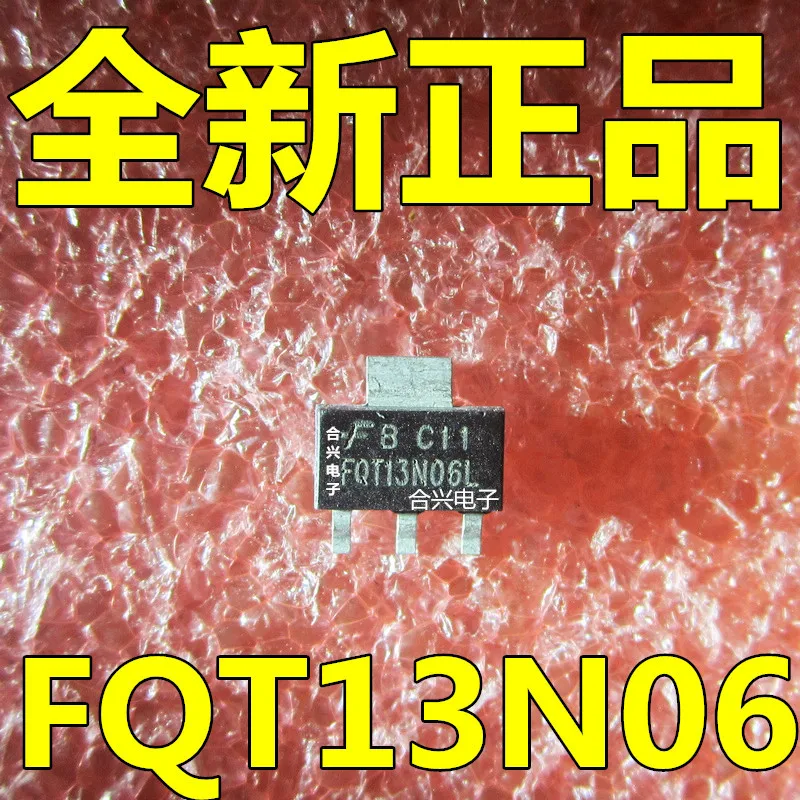 Полевой транзистор FQT13N06L 13N06L SOT223 MOS! Настоящий Новый и оригинальный импорт |