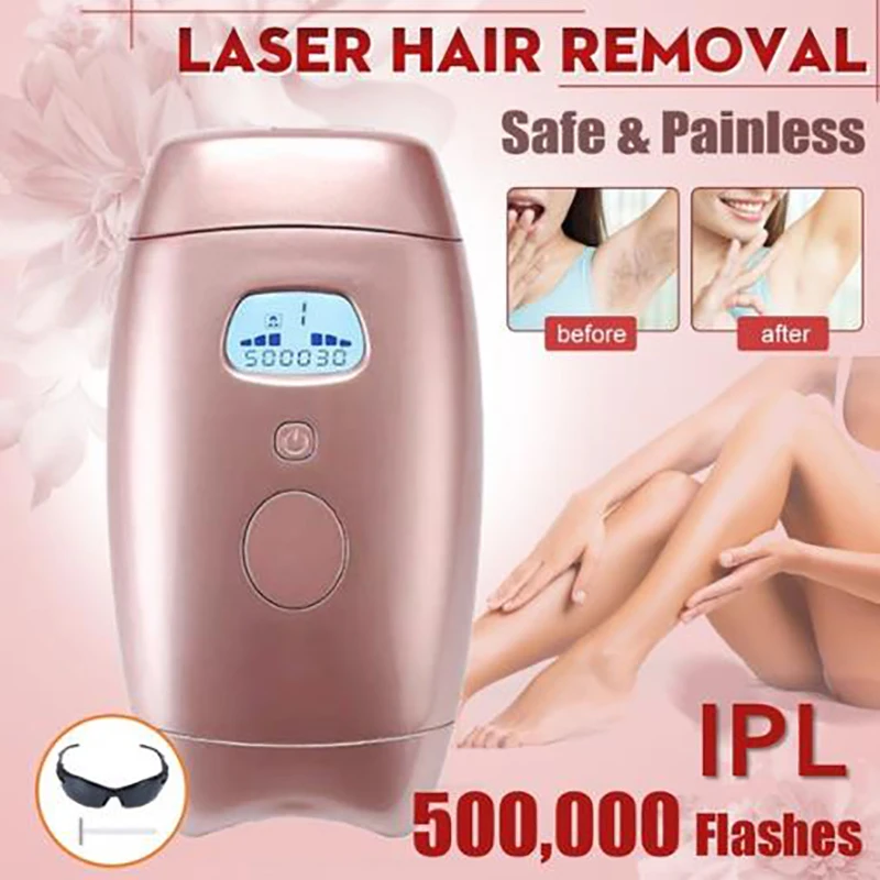 Лазерный эпилятор для удаления волос постоянный 600000 IPL Электрический аппарат на
