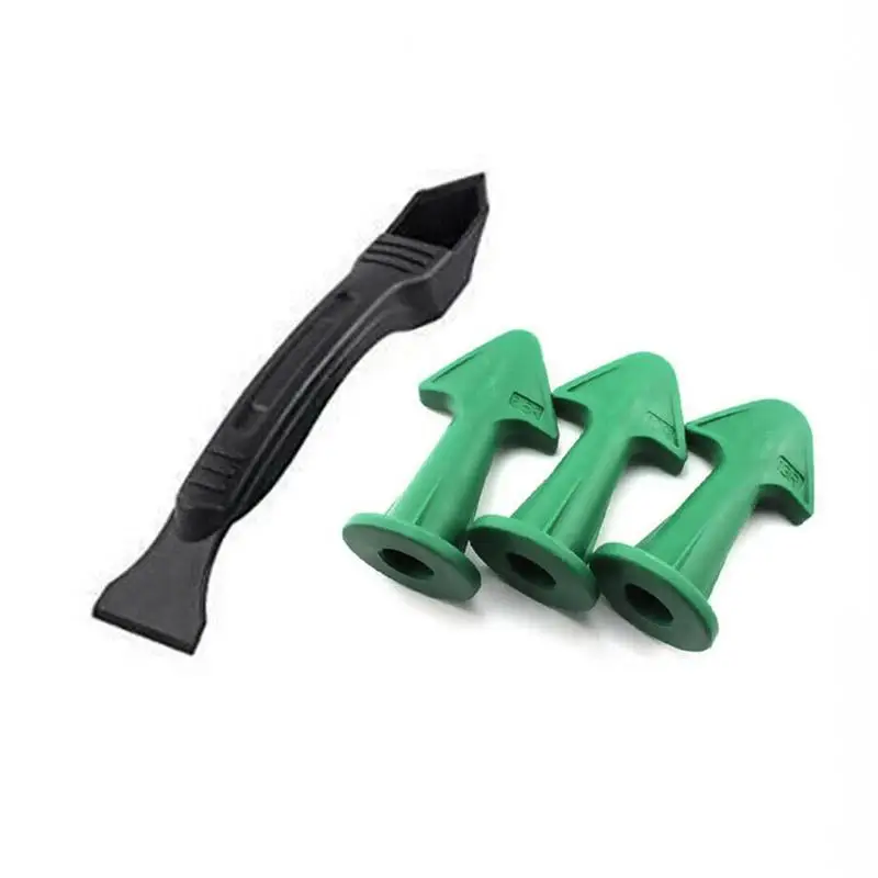 

3 in 1 Caulk Nozzle Finisher Spatulas Spreader Filler Tool Caulk Finisher Smooth Grout Kit Scrapers Set Dropshipping