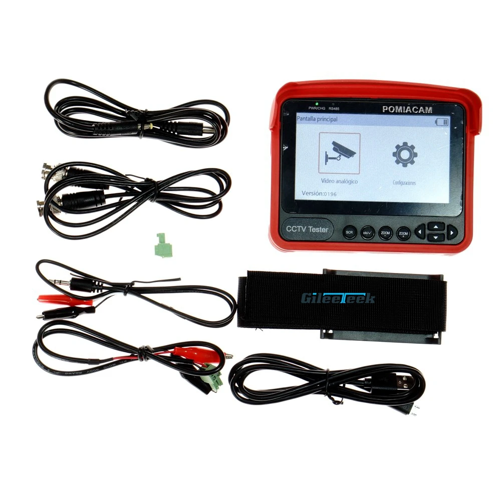2020 NEW V70 CCTV Tester 4.3” Wrist tester monitor 5MP HD Analog support CVBS/CVI/TVI/AHD Automatic adaptation | Безопасность и