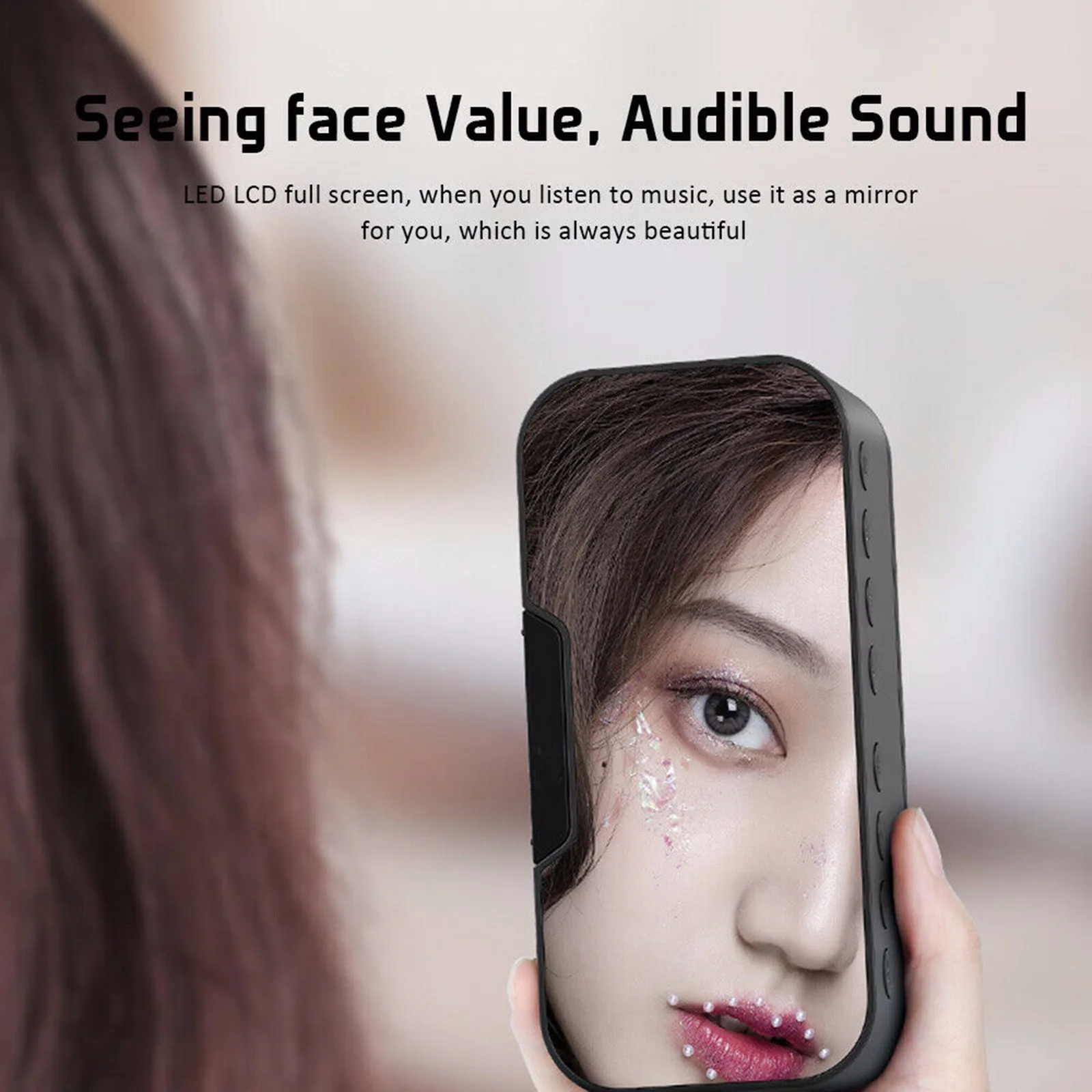 Цифровой светодиодный Будильник с USB зарядкой FM радио беспроводной Bluetooth