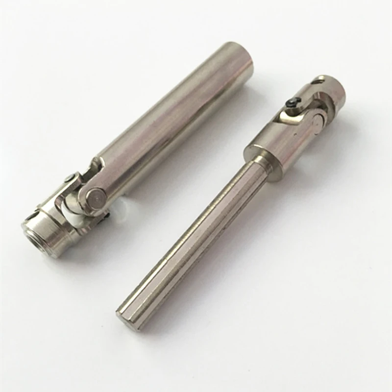 2Pcs Scx10 Steel Universal Drive Shaft With Cvd 110-155Mm For 1/10 Scale Models Rc Car Axial Crawler Tf2 Trx4 | Спорт и развлечения