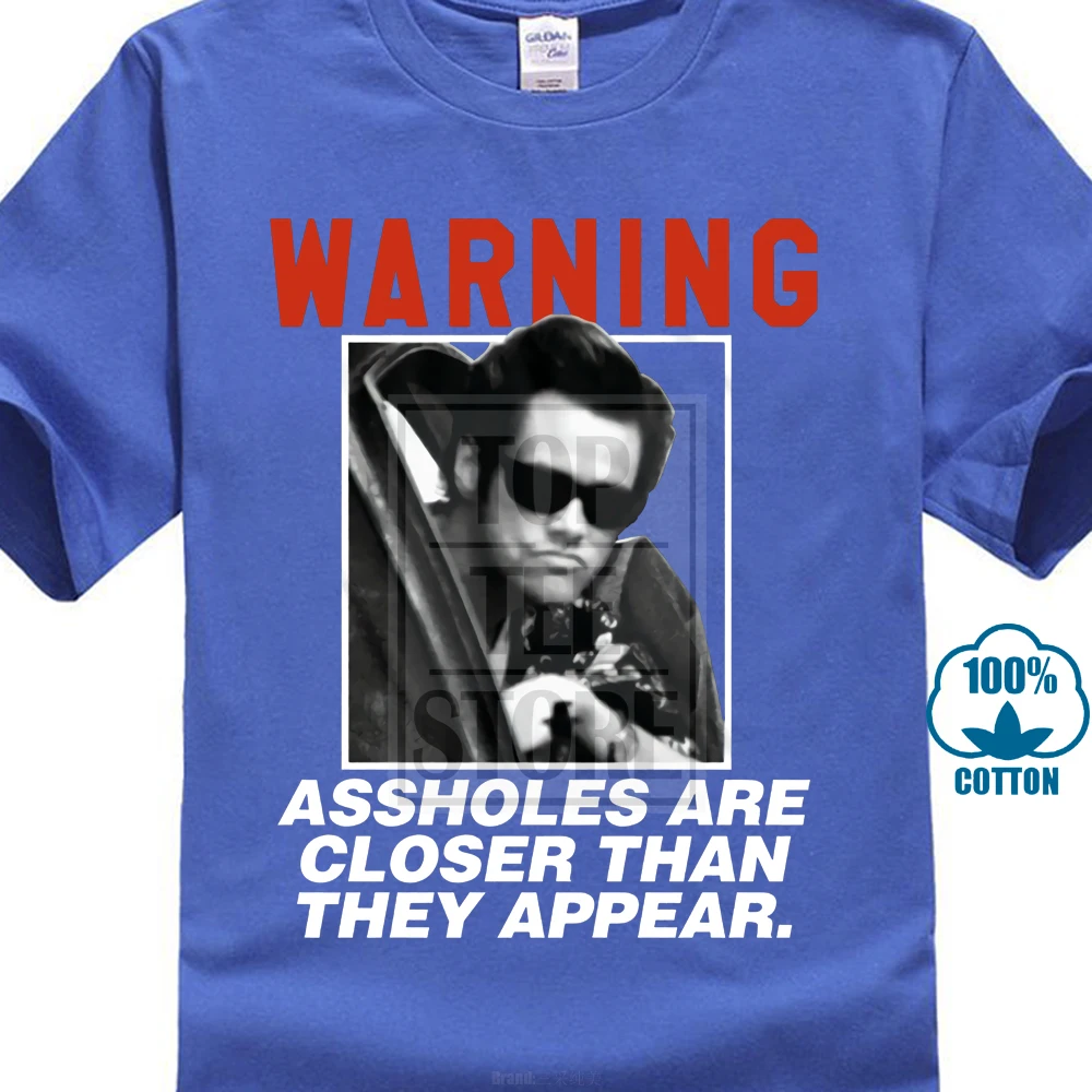 

Ace Ventura Warning A$$Holes Are Closer Than They Appear Adult T Shirt Funny
