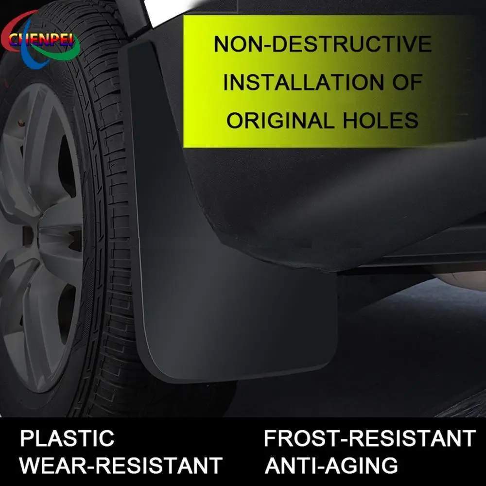 

For Peugeot 301 2014-2019 Car Fender Front Rear Mud Flaps Guard Splash Car Car Exterior Decoration Accessories