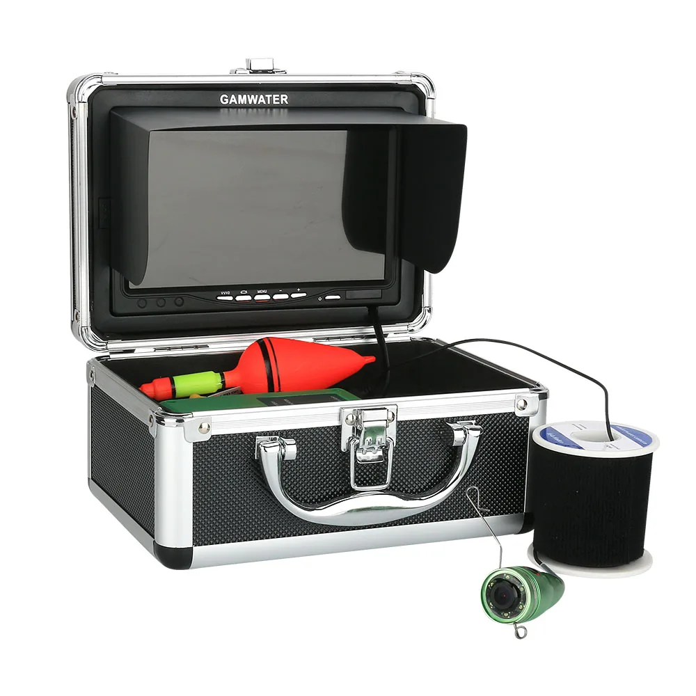 Камера для подводной рыбалки 1000 ТВЛ видеокамера 6 инфракрасных/белых ламп с