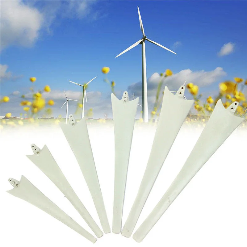 

Blades For Horizontal Wind Turbine, 100W 200W 300W 400W 500W 600W Wind Generator Accessories DIY Blades