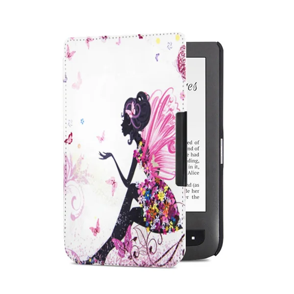 PB624 SY JLNH Высокое качество кожаный чехол для Pocketbook basic touch lux 2 614/624/626/640 touch lux 3 pocketbook электронная читалка чехол - Цвет: PB624 SY JLNH