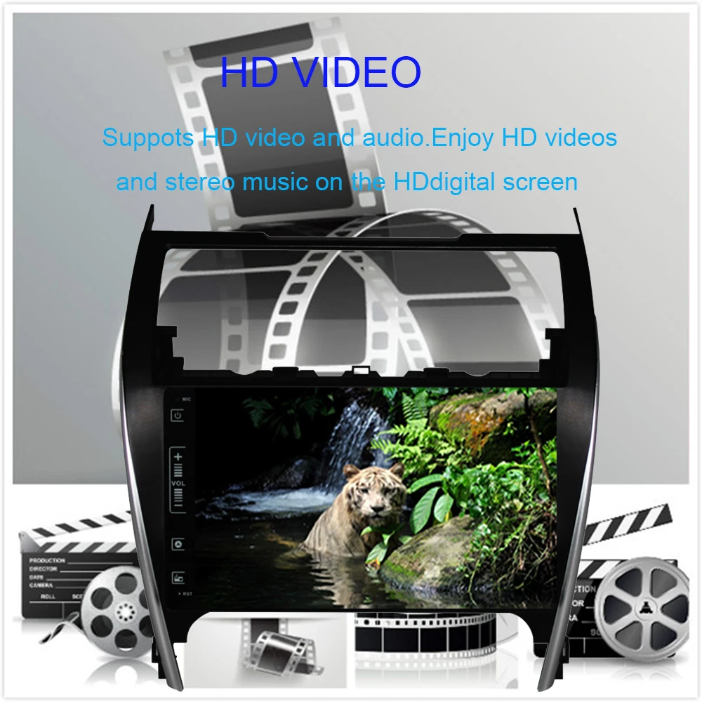 Android HD экран 4 Гб + 32 ГБ Автомобильный GPS радио головное устройство для Toyota Camry