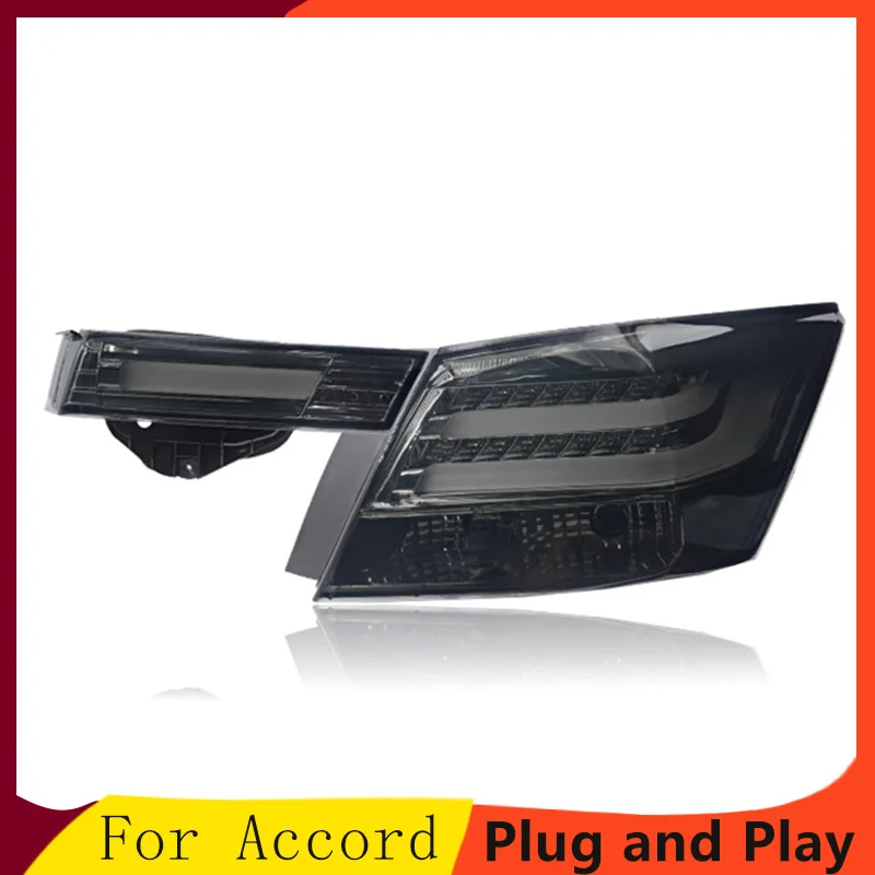 

Car Styling for Accord Tail Lights 2008 2009 2010-2013 Accord8 LED Tail Light LED Rear Lamp LED DRL+Brake+Park+Signal