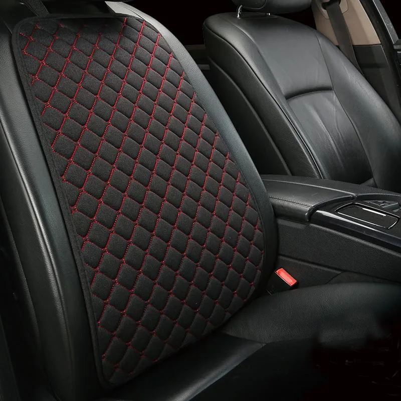 1 red line backrest Автомобильная спинка автомобильный протектор подушки сиденья коврик для авто передний автомобиль Стайлинг автокресло чехол - Название цвета: 1 red line backrest
