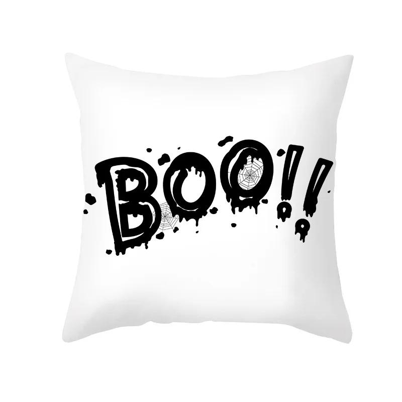 

Halloween Decorative Home Cushion Cover For Sofa Pillowcase Case Seat Car Pillowcase Cartoon Funny Pillow Covers 45x45CM