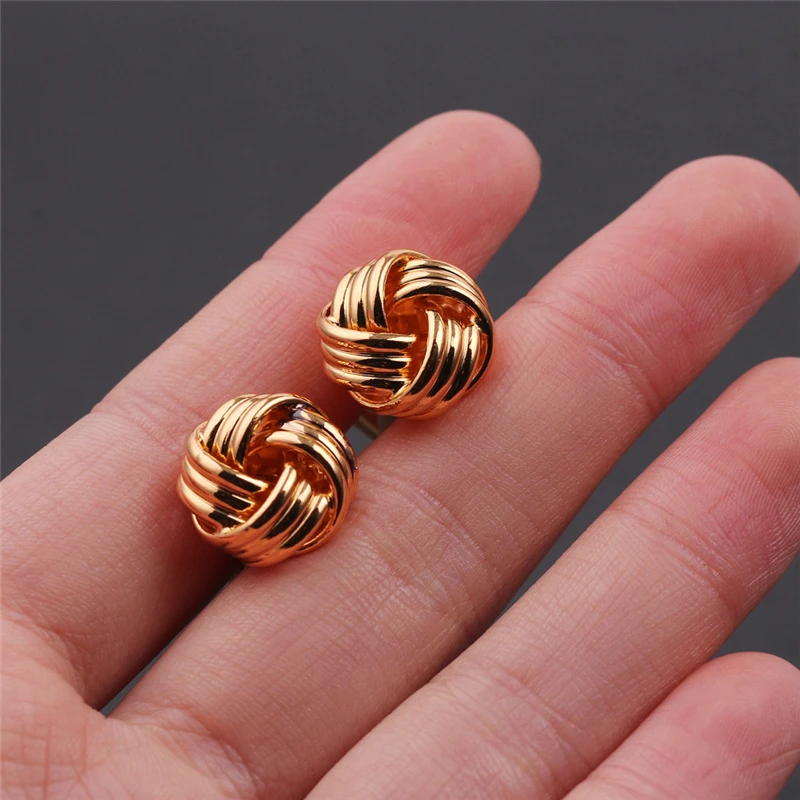 Французские мужские запонки для рубашек золотые высокого качества роскошные