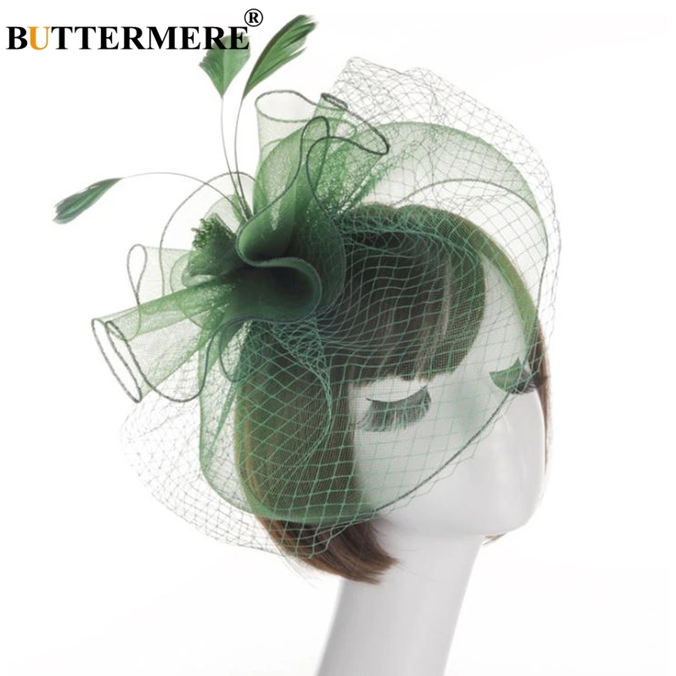 Наименование товара: баттермит перо головные уборы с вуалью высокое качество Fedora