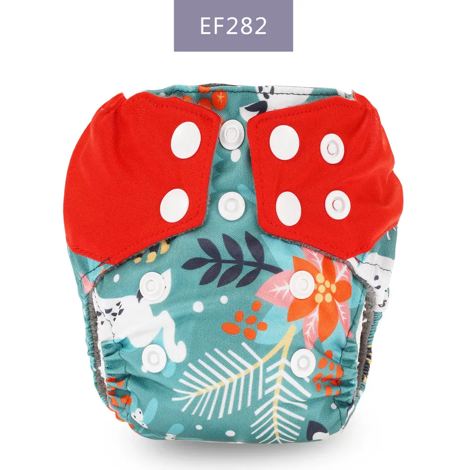 EF282-newborn diaper Elinfant пеленки для новорожденных, моющиеся, экологиэкологичные, ткань - Color: EF282-newborn diaper