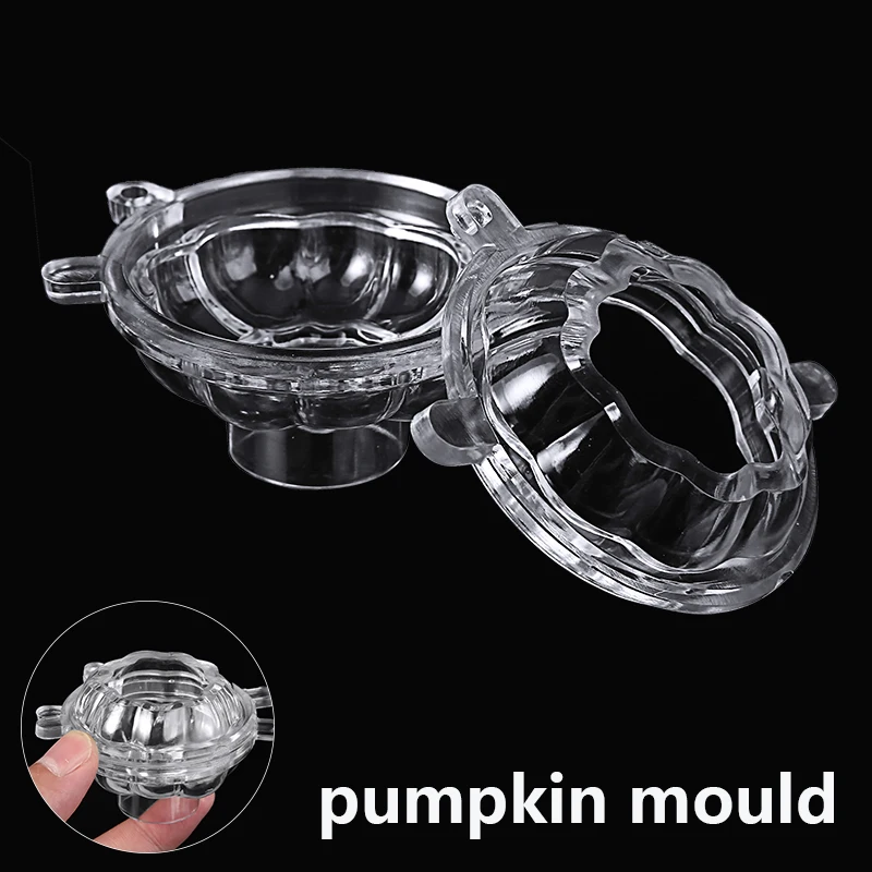 3D форма в форме тыквы Пластиковая для свечи мыла инструмент изготовления свечей