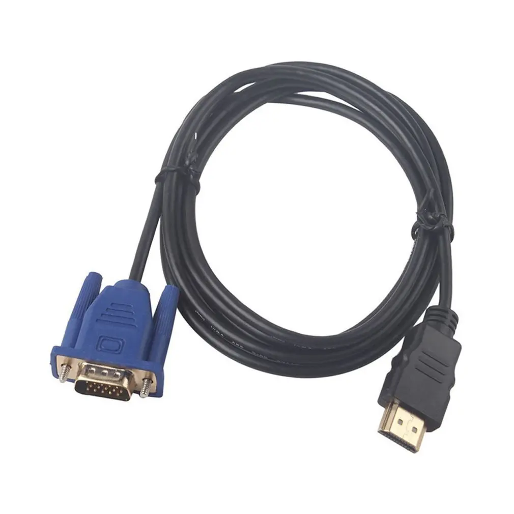 HDMI-совместимый кабель 1/1 8/3/5 м с VGA HD аудиоадаптером Прямая поставка | Электроника