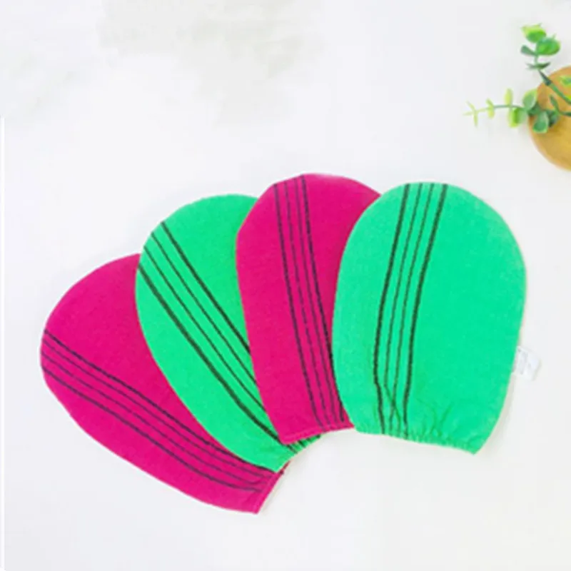 

1 шт. красное зеленое корейское итальянское отшелушивающее Полотенце Для Тела Перчатка для гладкой кожи экстремальный комфорт очиститель д...