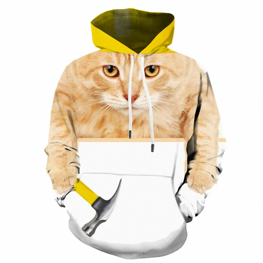 

3D printing men's and women's skull sweater hoodie, 2021 spring and autumn long-sleeved street fashion casual wear