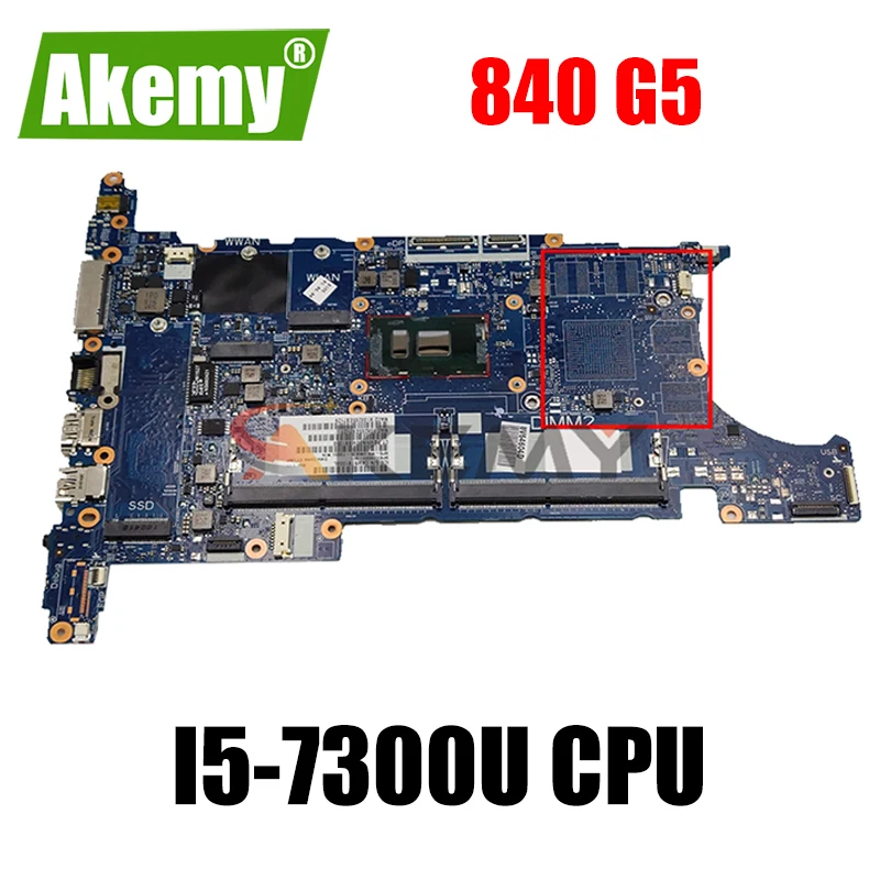 

For HP ELITEBOOK 840 G5 Laptop Motherboard W/ i5-7300U CPU L15523-601 L15523-001 L15523-501 6050A2945601 tested OK