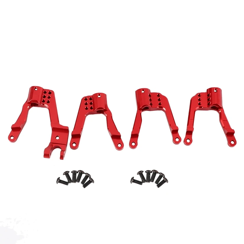 4 шт. алюминиевый амортизатор башенного крепления обручи для осевого SCX10 II 90046 90047