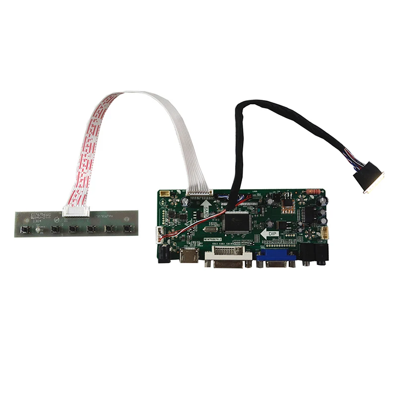 HDMI VGA DVI LVDS М. NT68676 набор для платы ЖК контроллер 15 6 дюймов LP156WF4 SLB1 SLBA 1920x1080