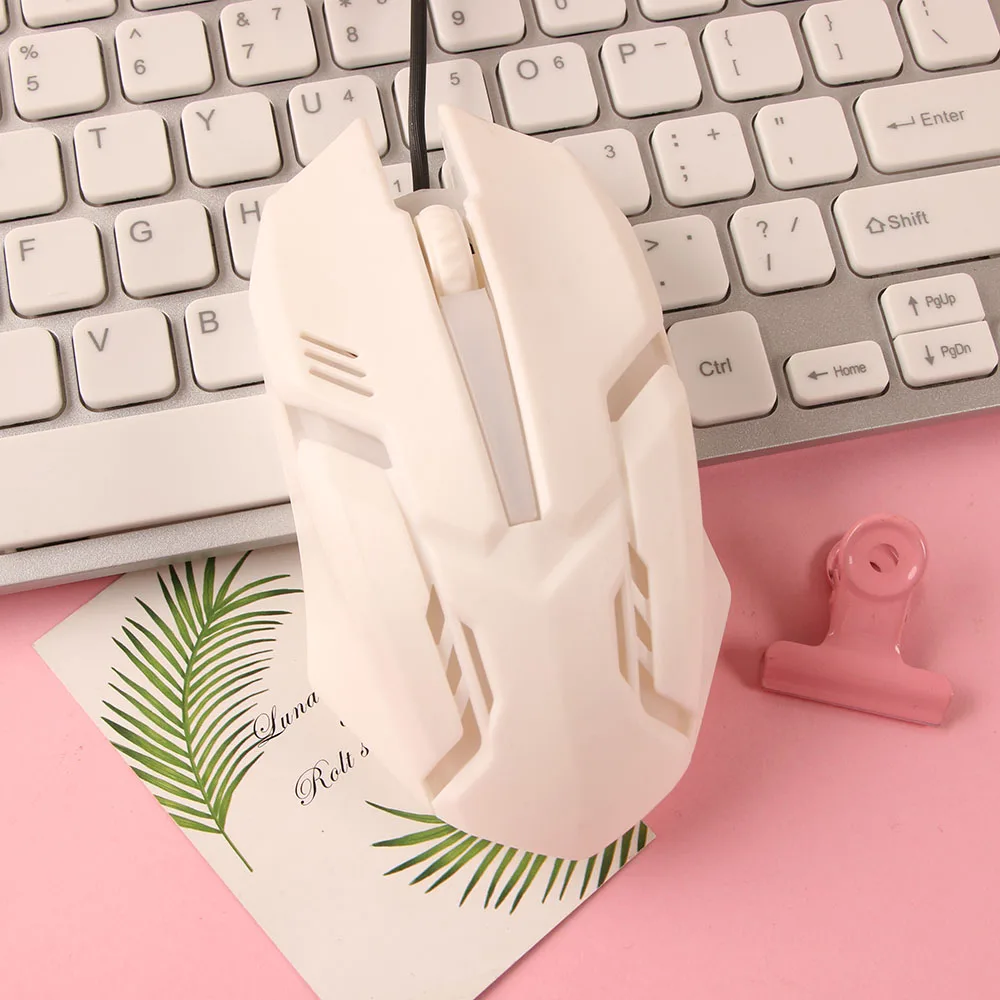 Эргономичная проводная USB цветная светящаяся игровая компьютерная мышь особой