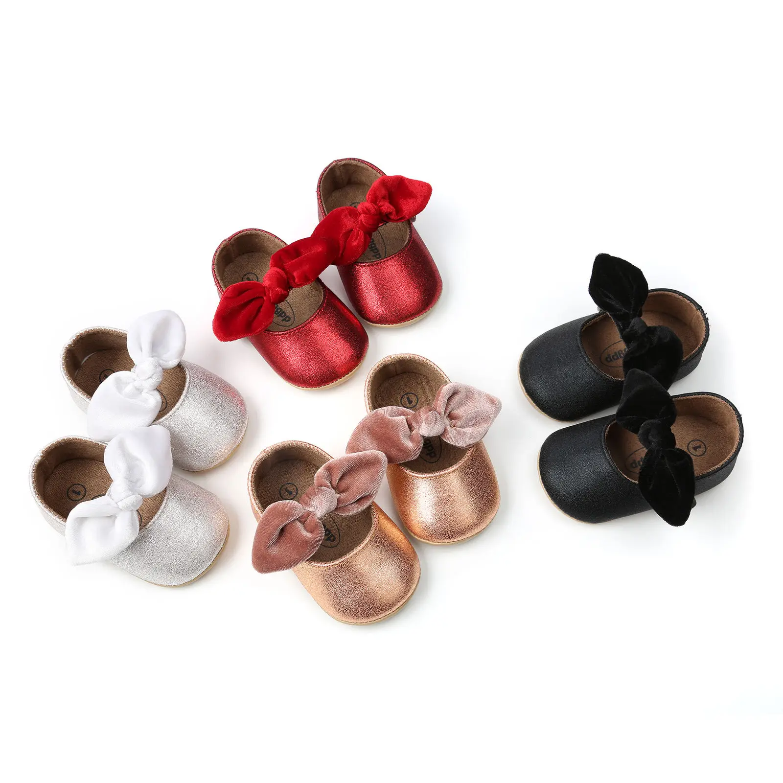 

Fashion Baby Girls PU Leather Soft Sole Shoes Kids Casual Walking Shoes Toddler Sneakers