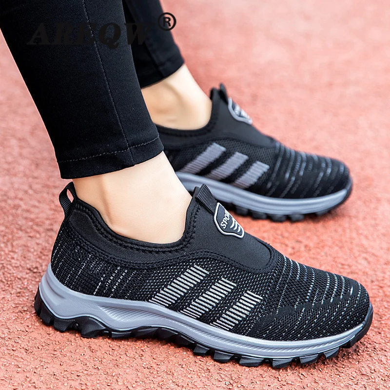 

Summer 2021 new women's spring mesh sports shoes comfortable non-slip soft sole shoes