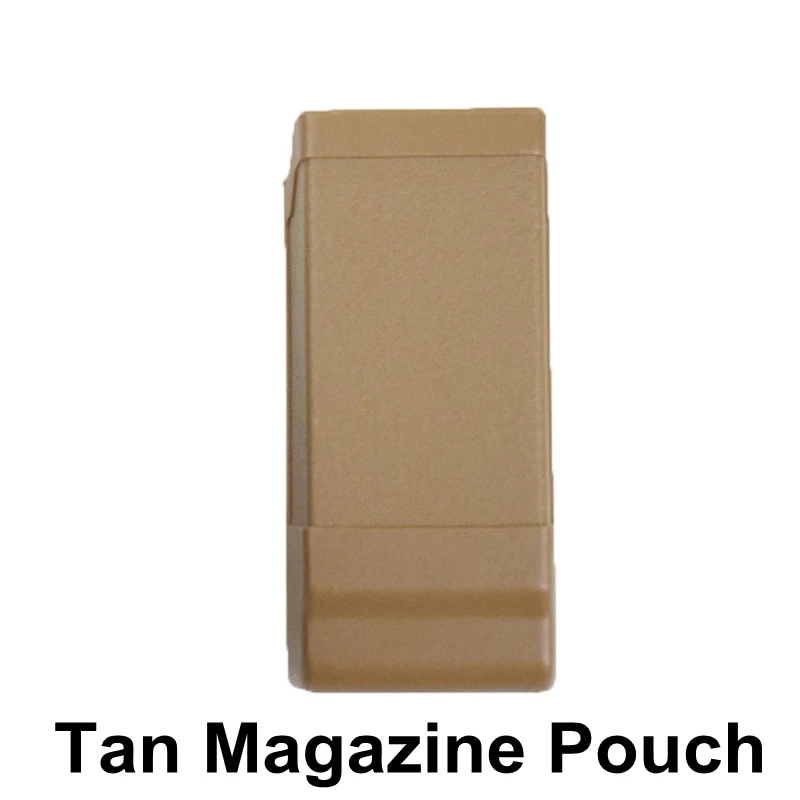 mag pouch tan Левая рука тактический бой военная полиция ремень петля пистолет кобура для Glock 17 19 22 23 31 32 - Цвет: mag pouch tan