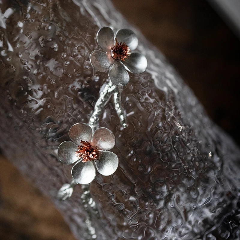 Чайные чашки в японском стиле стеклянные для чая высокой емкости Хрустальные