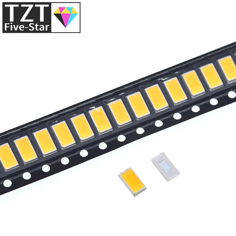 200 шт. 5630/5730-CW/WW 0 5 Вт-6500 мА 50-55 лм 5730 K светильник SMD 5630 светодиод 3 2 Диоды (3 4 ~ в) |
