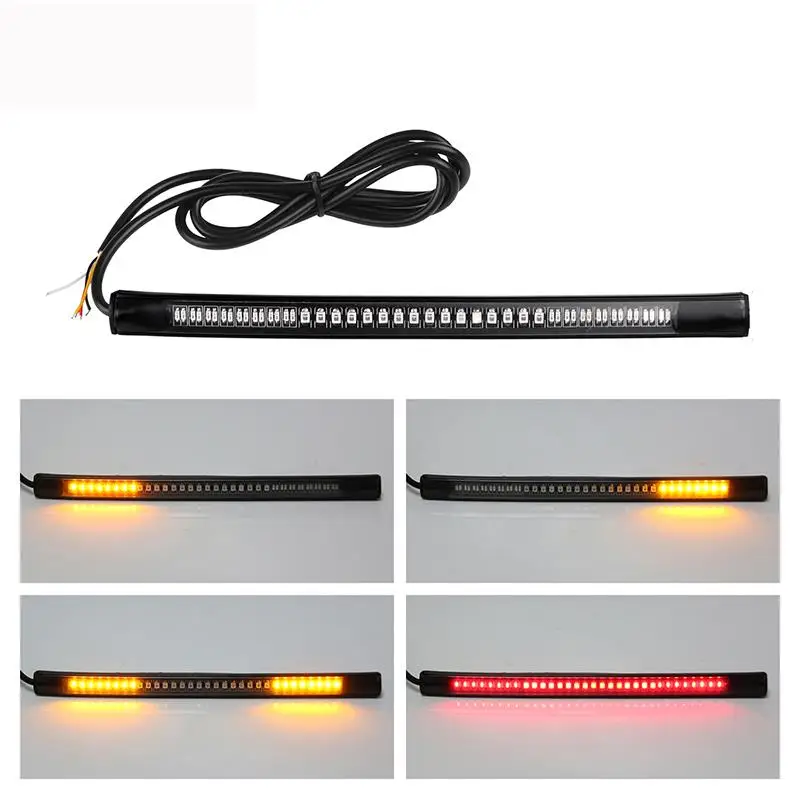 Onever мотоциклетный светильник интегрированная полоса 3528 SMD 48 светодиодный