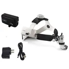 Беспроводной Стоматологический Хирургический медицинский головной светильник, светодиодный головной светильник 3 Вт, налобный светильник для стоматологии, пластической хирургии, для домашних животных