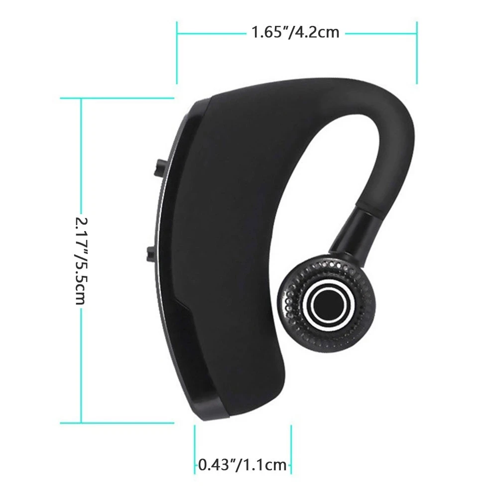 V9 Hanging Ear Type Bluetooth Earphone Handsfree wireless Bluetooth Headset Business Style Headphones With Mic Sport Driver