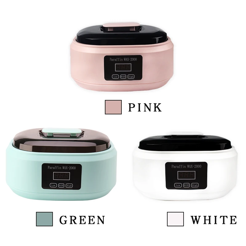 Набор для нагрева парафинового воска для тела, рук, ног. Уход за кожей в домашних условиях, салон красоты, спа. Машина с ЖК-дисплеем, перчатки, багетки, щетка.