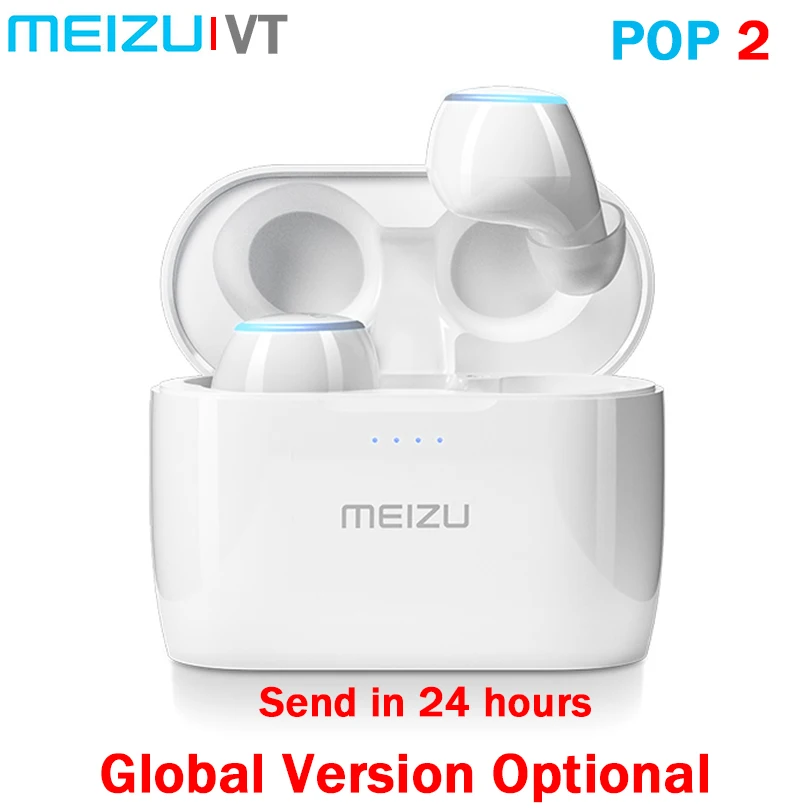 Глобальная версия Meizu POP 2 POP2 TW50S, беспроводные наушники, Bluetooth 5,0, гарнитура, мини наушники-вкладыши, водонепроницаемые, с беспроводной зарядкой