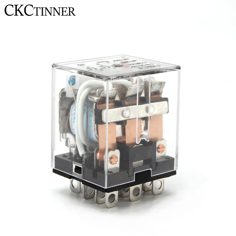 Промежуточное реле HH63P LY3NJ 10 А микро маленькое электромагнитное 12 В 24 переменного