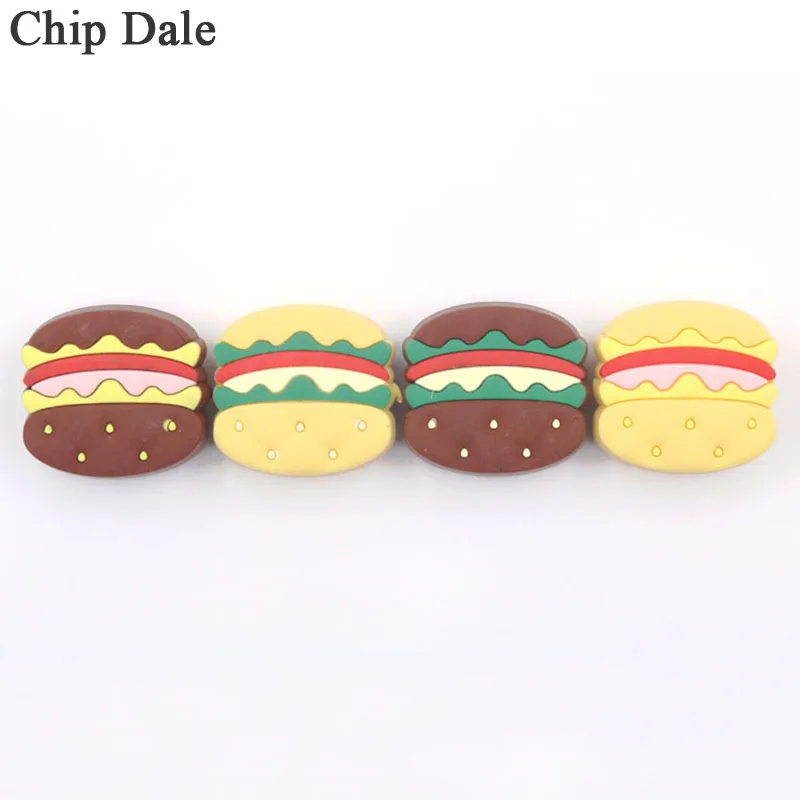 Детские Силиконовые Прорезыватели для зубов в виде гамбургеров 20 шт. | Мать и