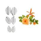 Новый мини Лист Розы Veiner силиконовые формы инструменты для украшения тортов из мастики шоколада Gumpaste, Sugarcraft, кухонные принадлежности m2470 молды силиконовые