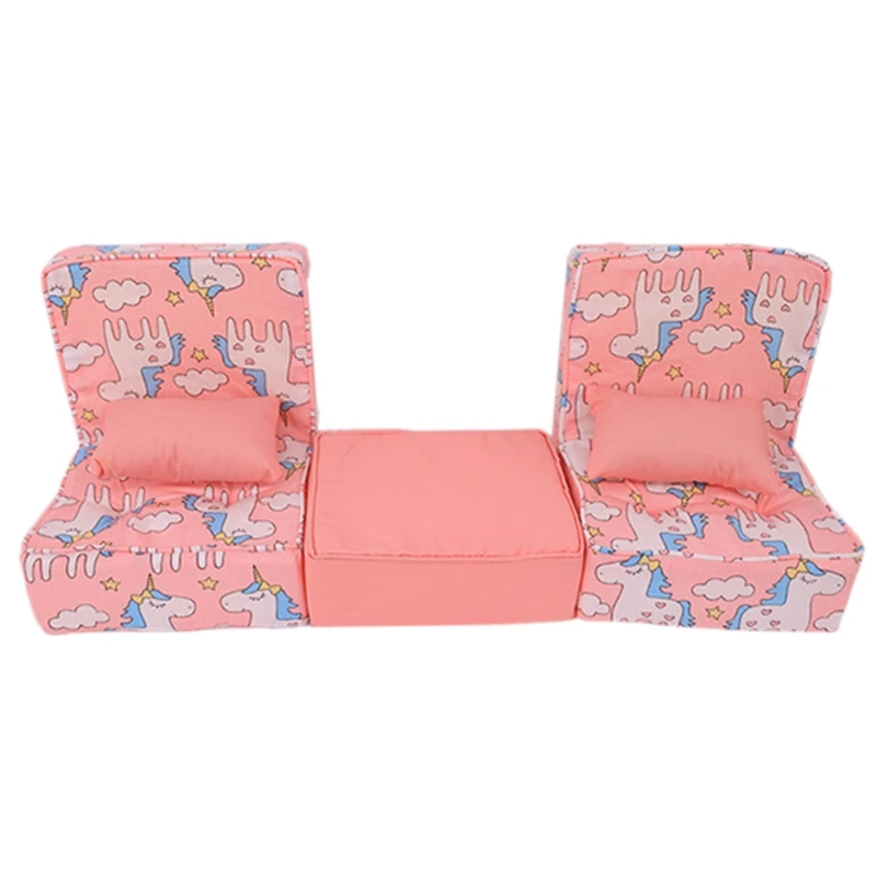 

D7YD Realistic Couch Model Baking Decoration Miniature Dollhouse Accessories Role Play Furniture Girls Birthday Party Supply