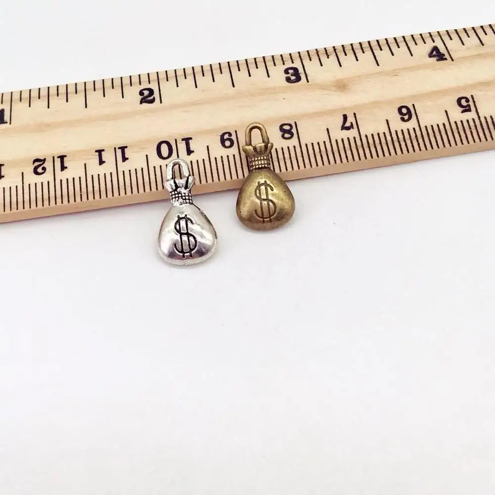 8 шт. подвески для кошелька в долларах самостоятельного изготовления браслетов