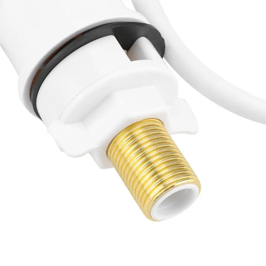 

Instant Hot and Cold Water Dispenser Heater Heating Faucet Temperature Display + Shower head EU Cleaning