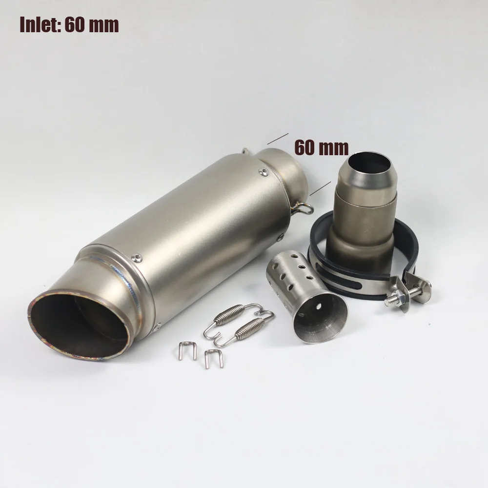 51-61 мм Универсальный мотоциклетный скутер GP Racingproject глушитель выхлопной трубы