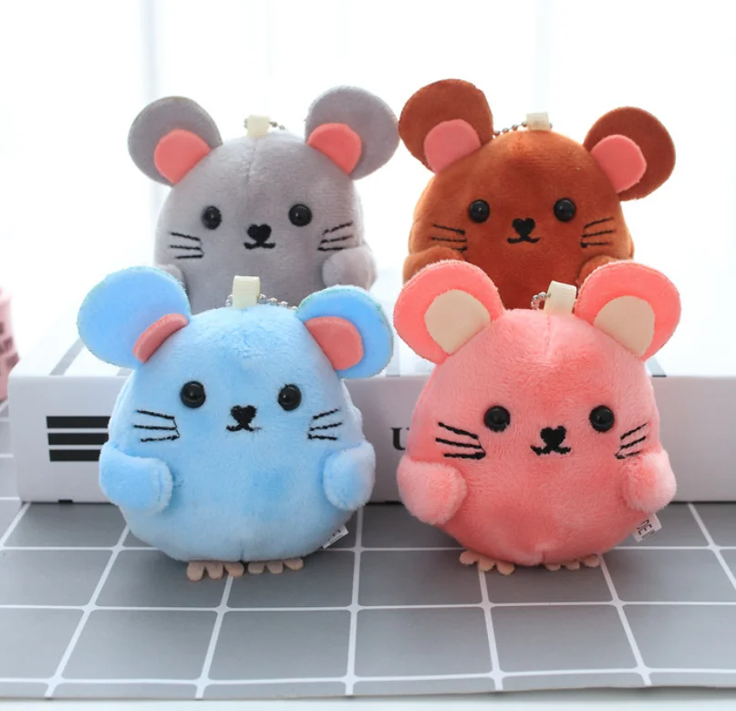 

Mini 8CM Approx. Mouse Plush Toy , Stuffed TOY , Key Chain Mouse Wedding Gift